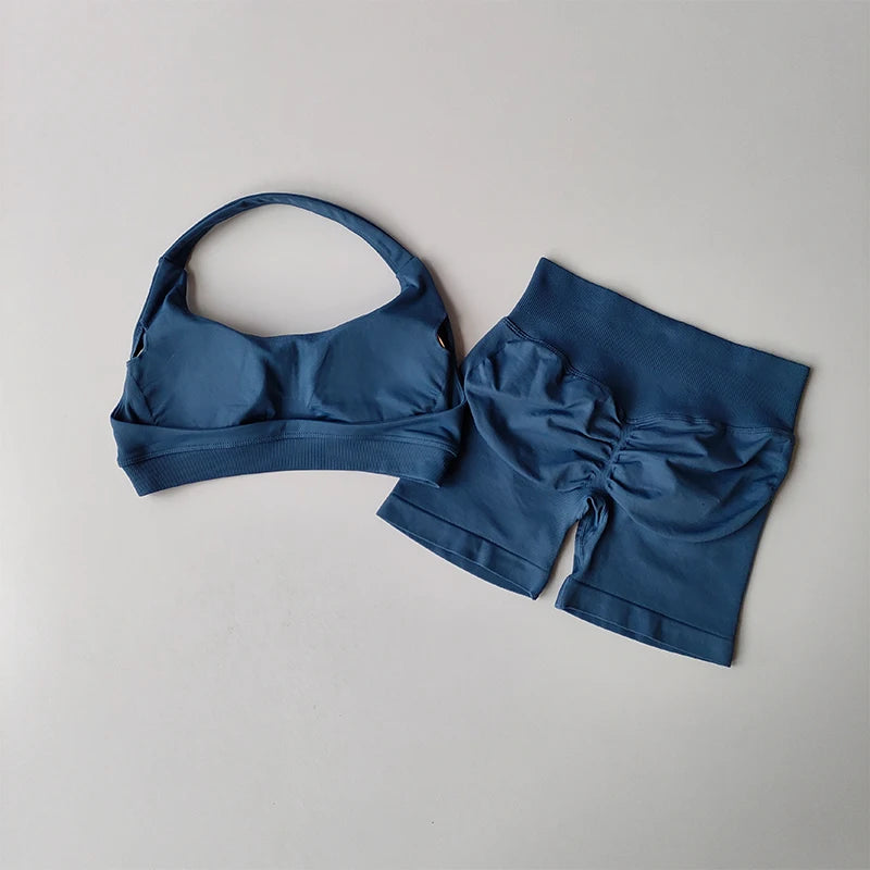 CoreFit Breathable Training Shorts Set
