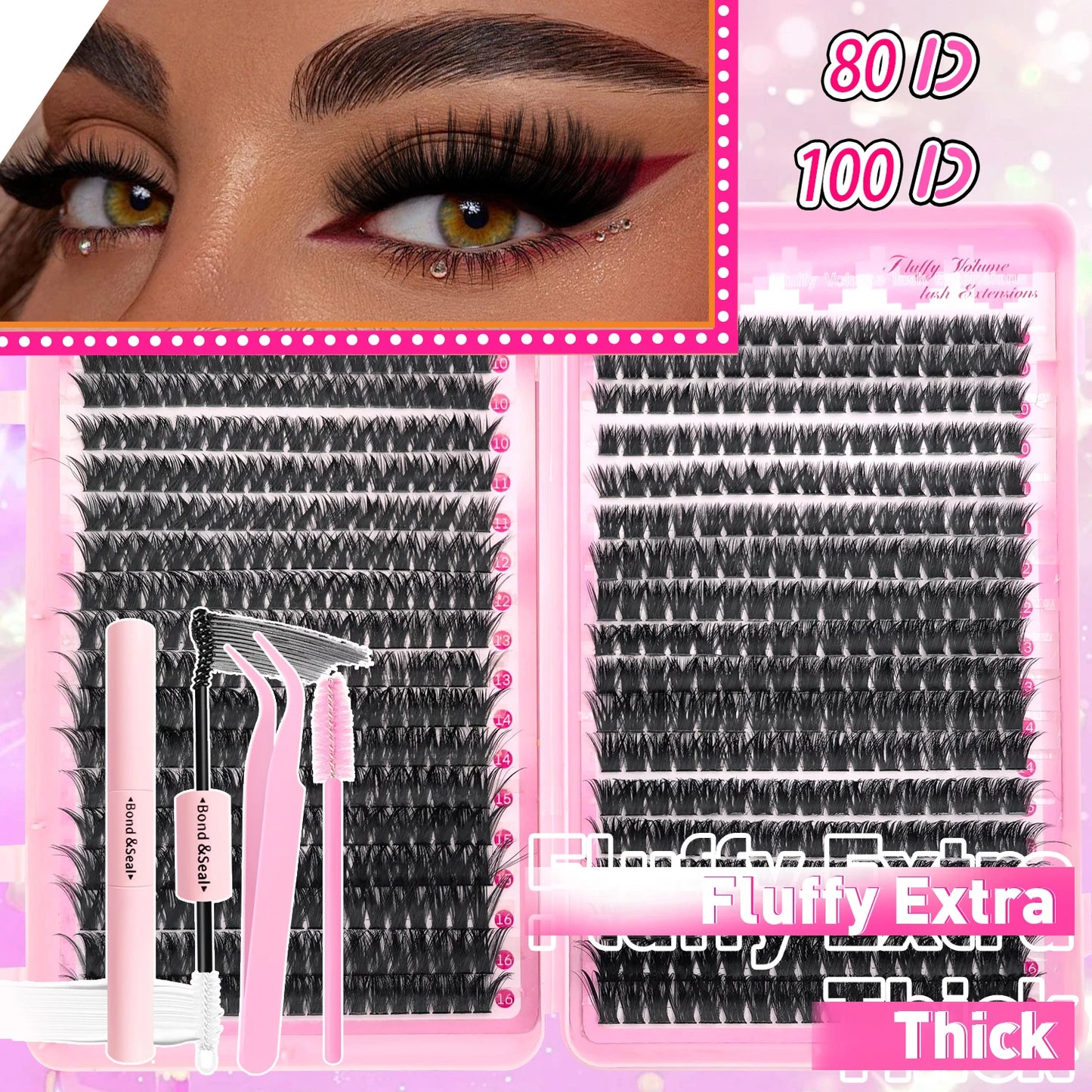 Natural Lash Cluster Kit