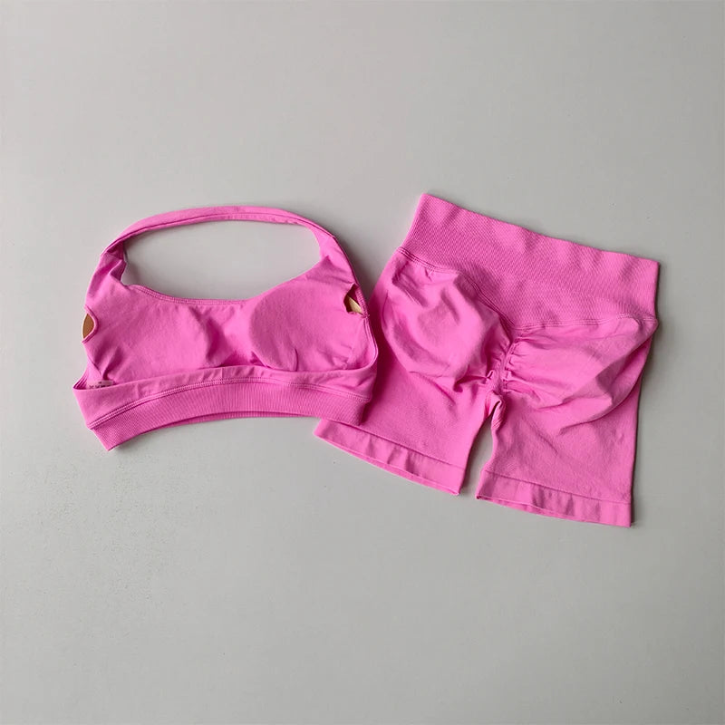 CoreFit Breathable Training Shorts Set