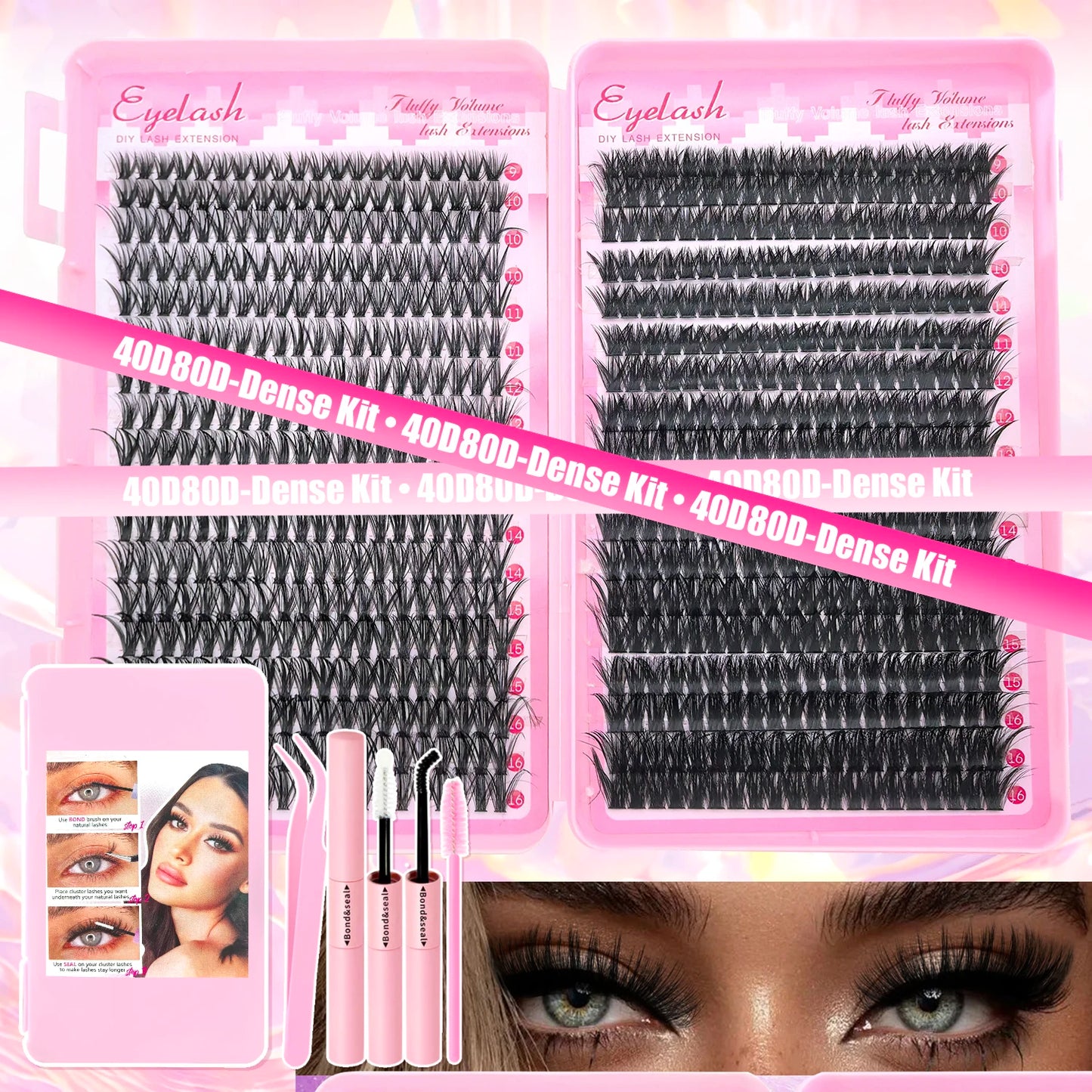 Natural Lash Cluster Kit