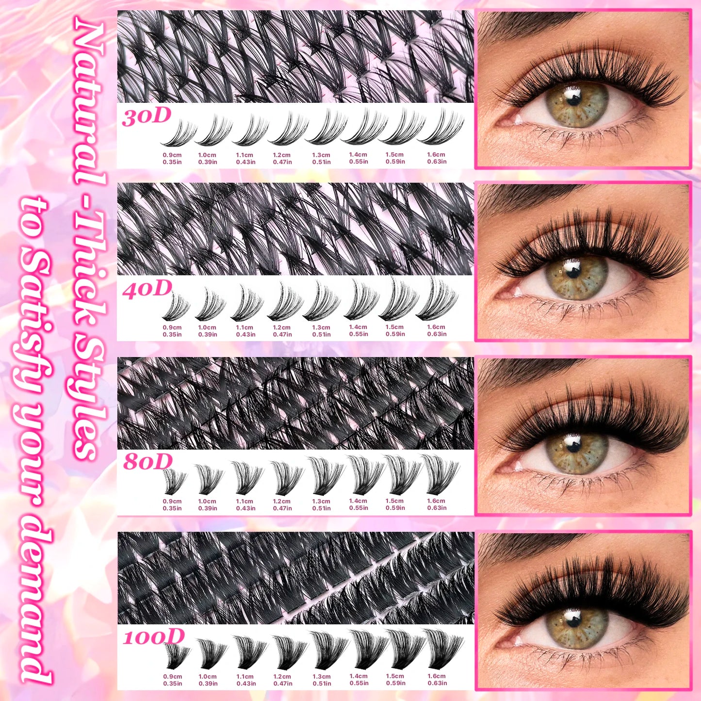 Natural Lash Cluster Kit