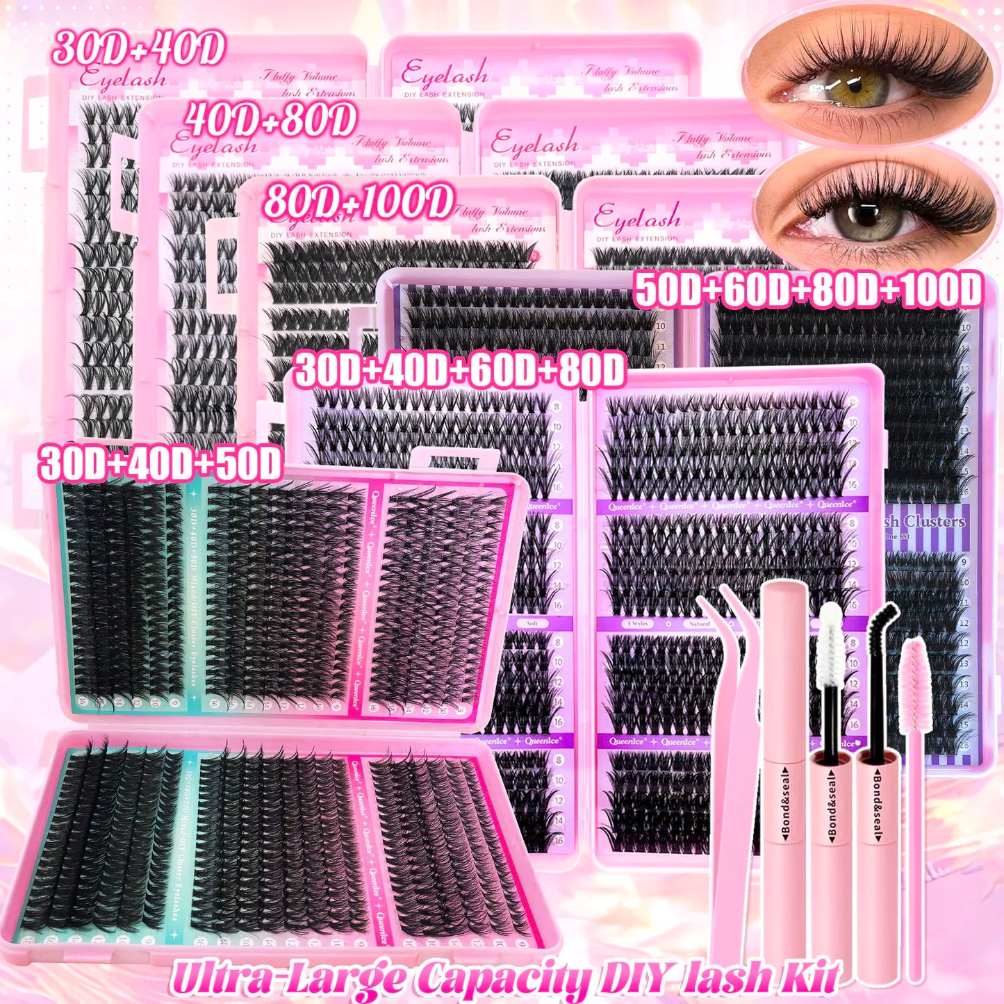 Natural Lash Cluster Kit